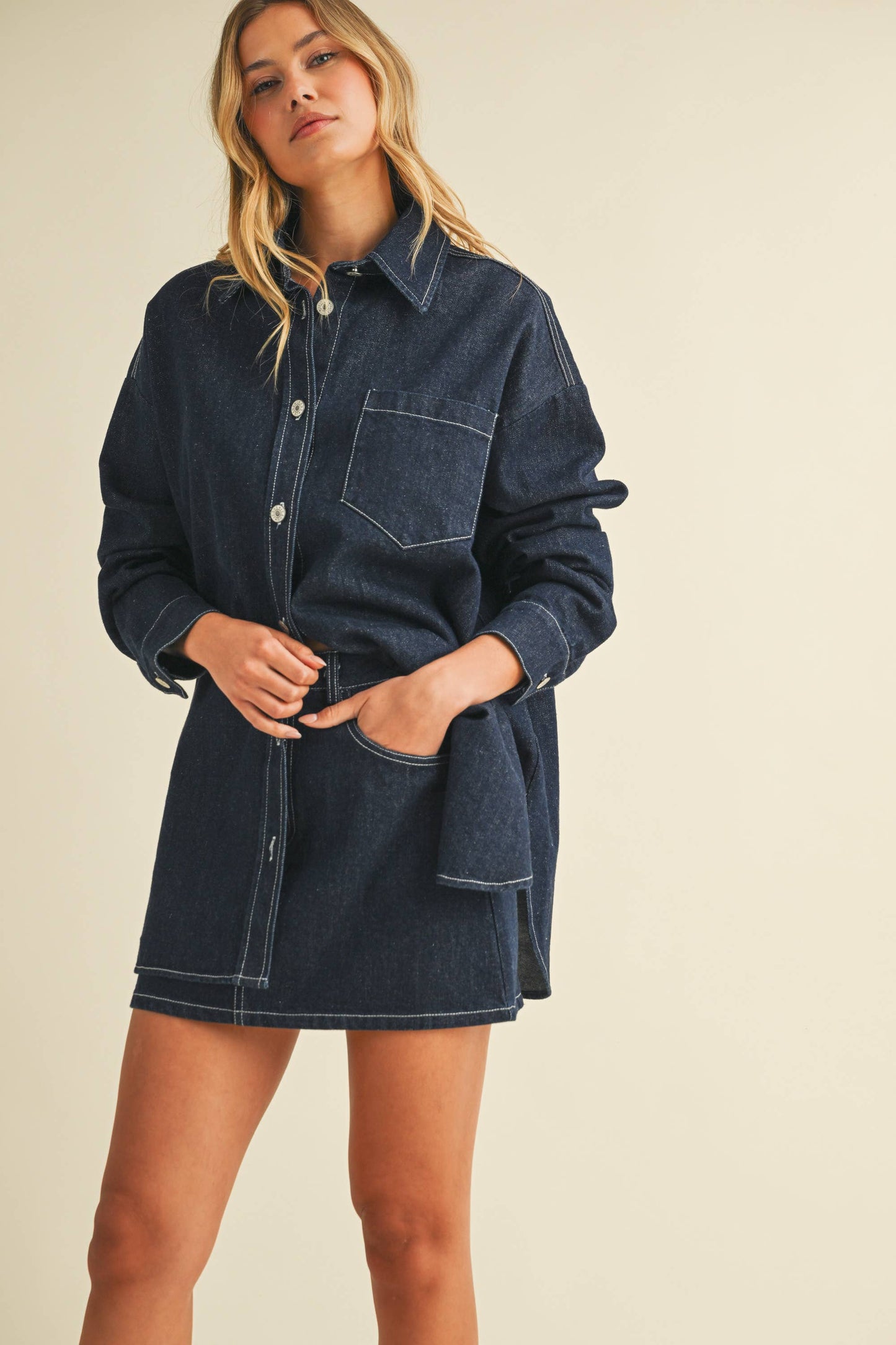Birdie Denim Set