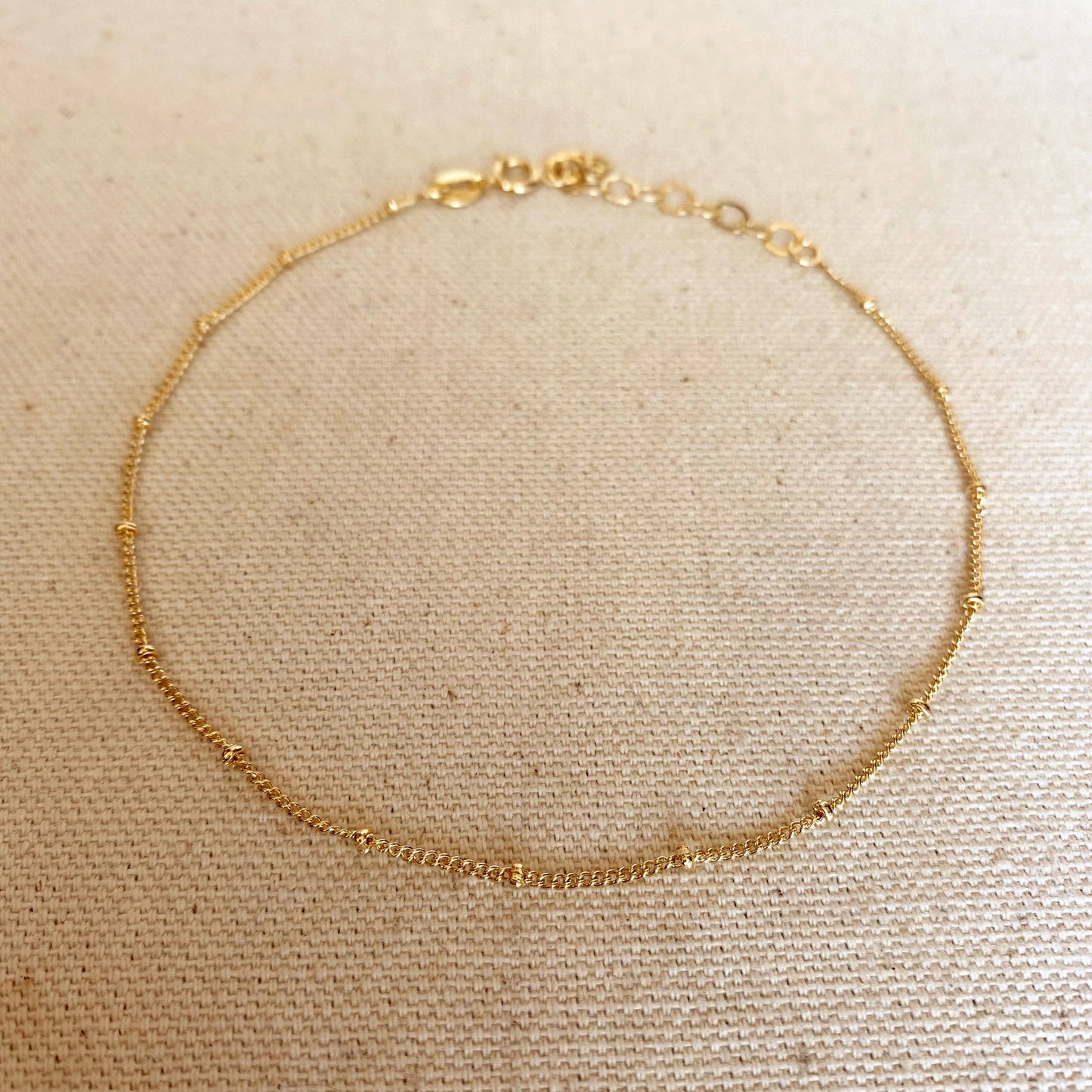 Satellite Chain Anklet | Waterproof Jewelry
