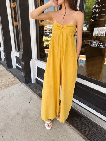 Crystal Strapless Jumpsuit