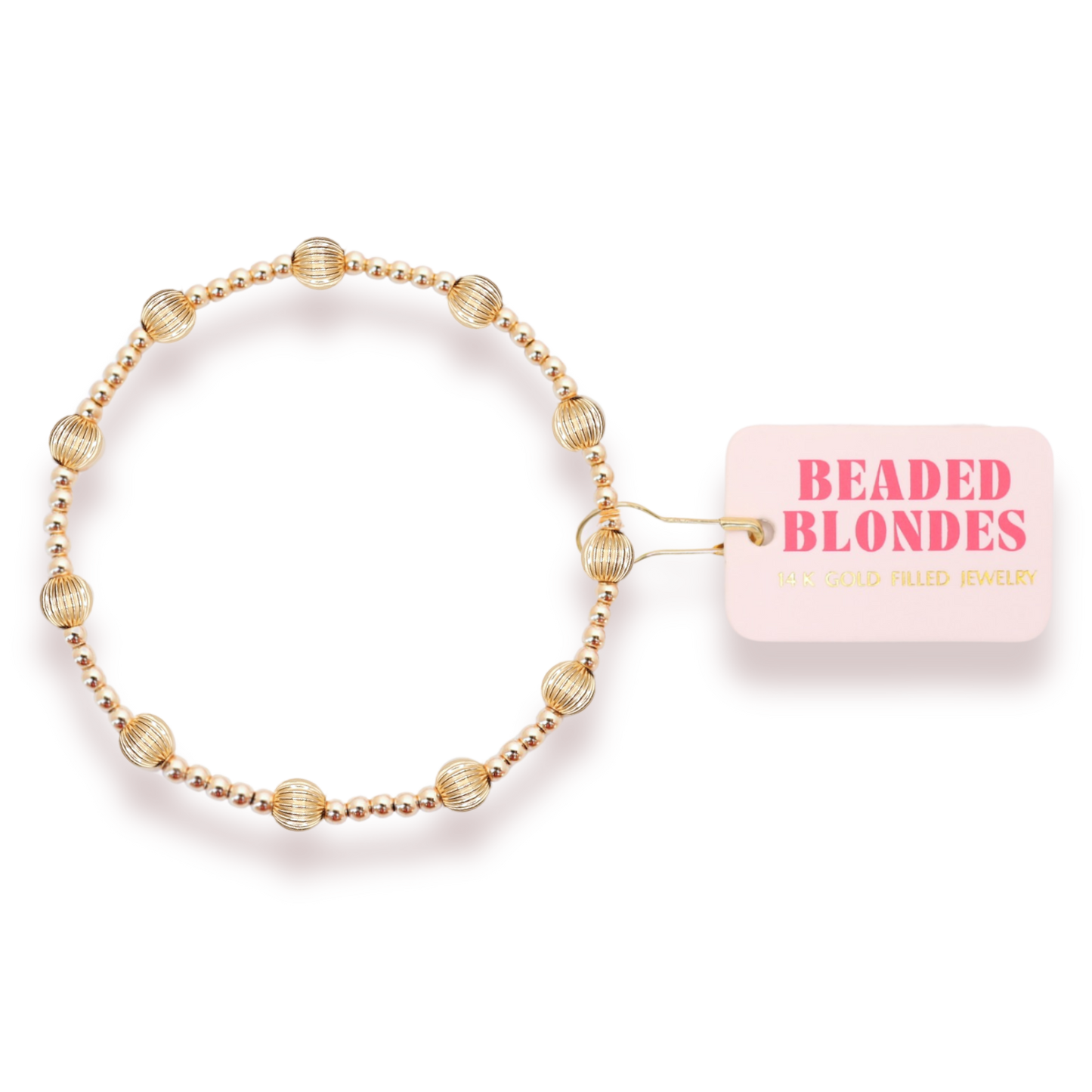 Lively Fluted Bracelet | BEADED BLONDES