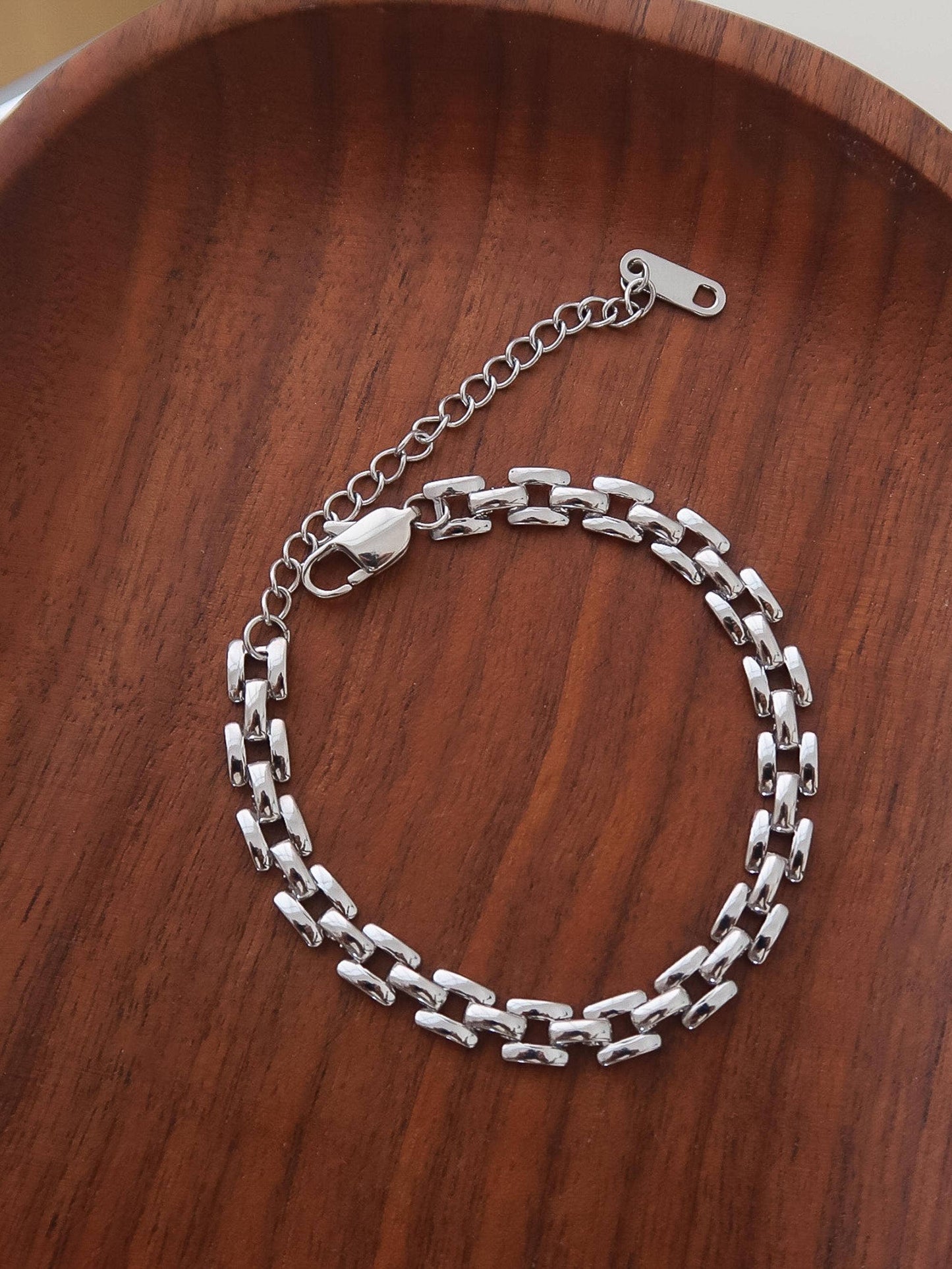 Forte Flat Chain Bracelet | Waterproof Jewelry