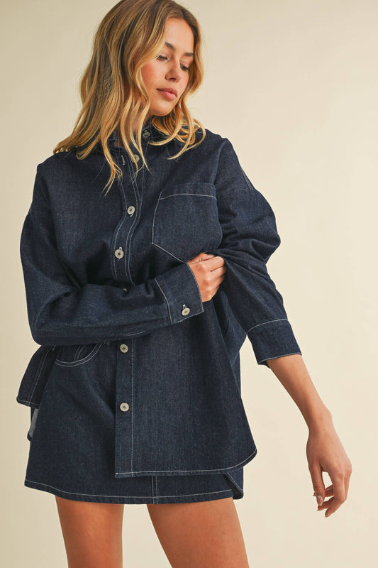 Birdie Denim Set