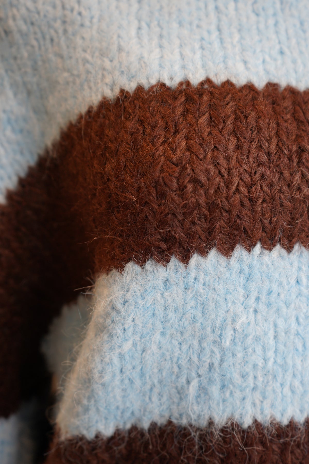 Noah Balloon Sleeve Stripe Sweater
