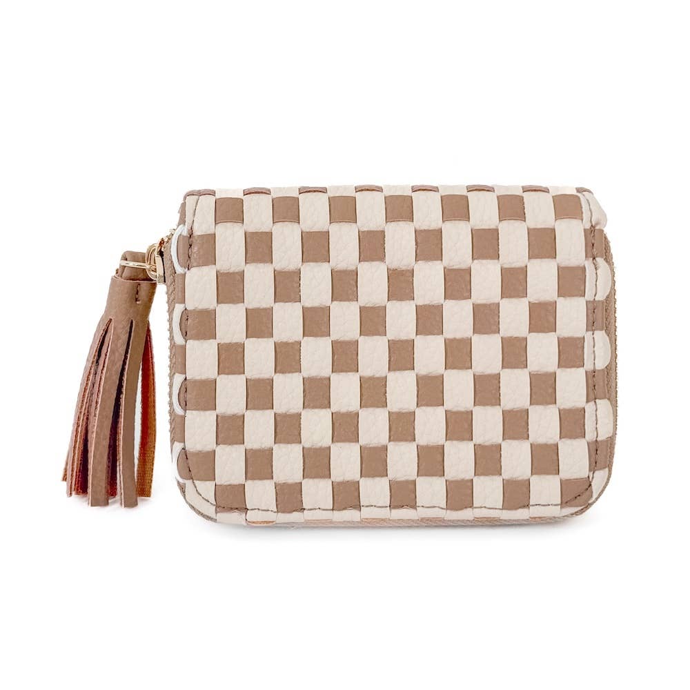Wynona Woven Wallet | PRETTY SIMPLE