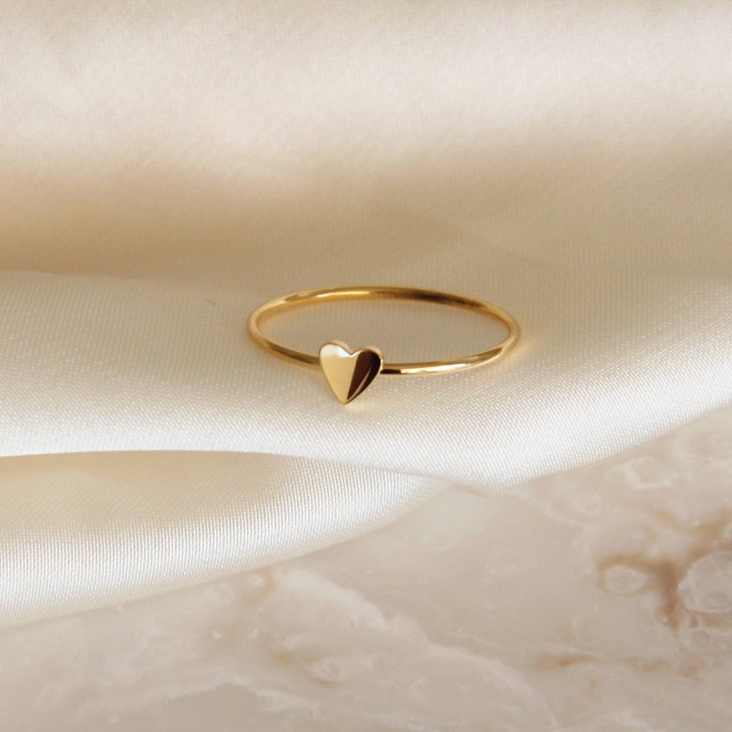 Lovely Heart Ring | Waterproof Jewelry