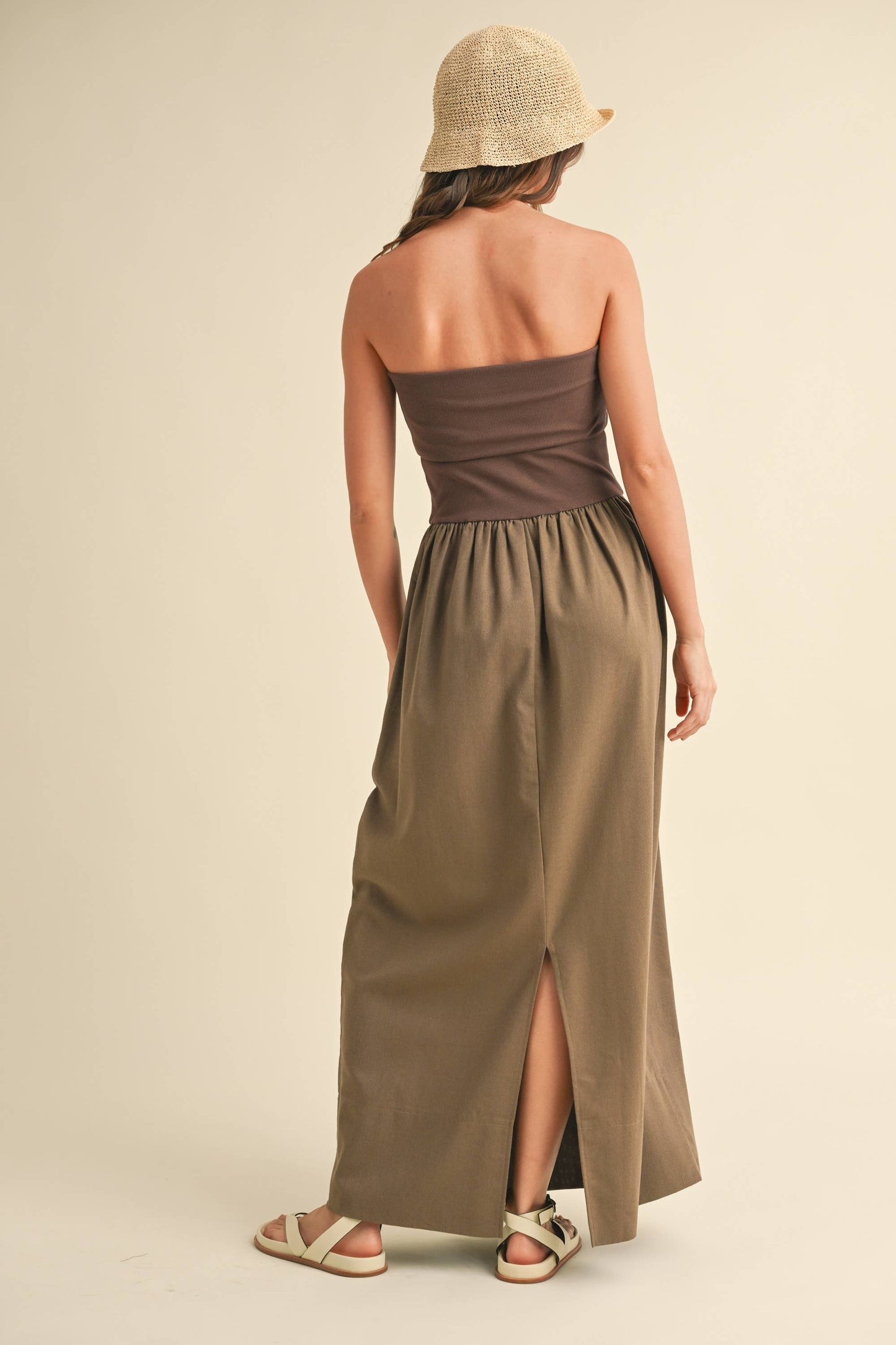 Lea Strapless Maxi Dress
