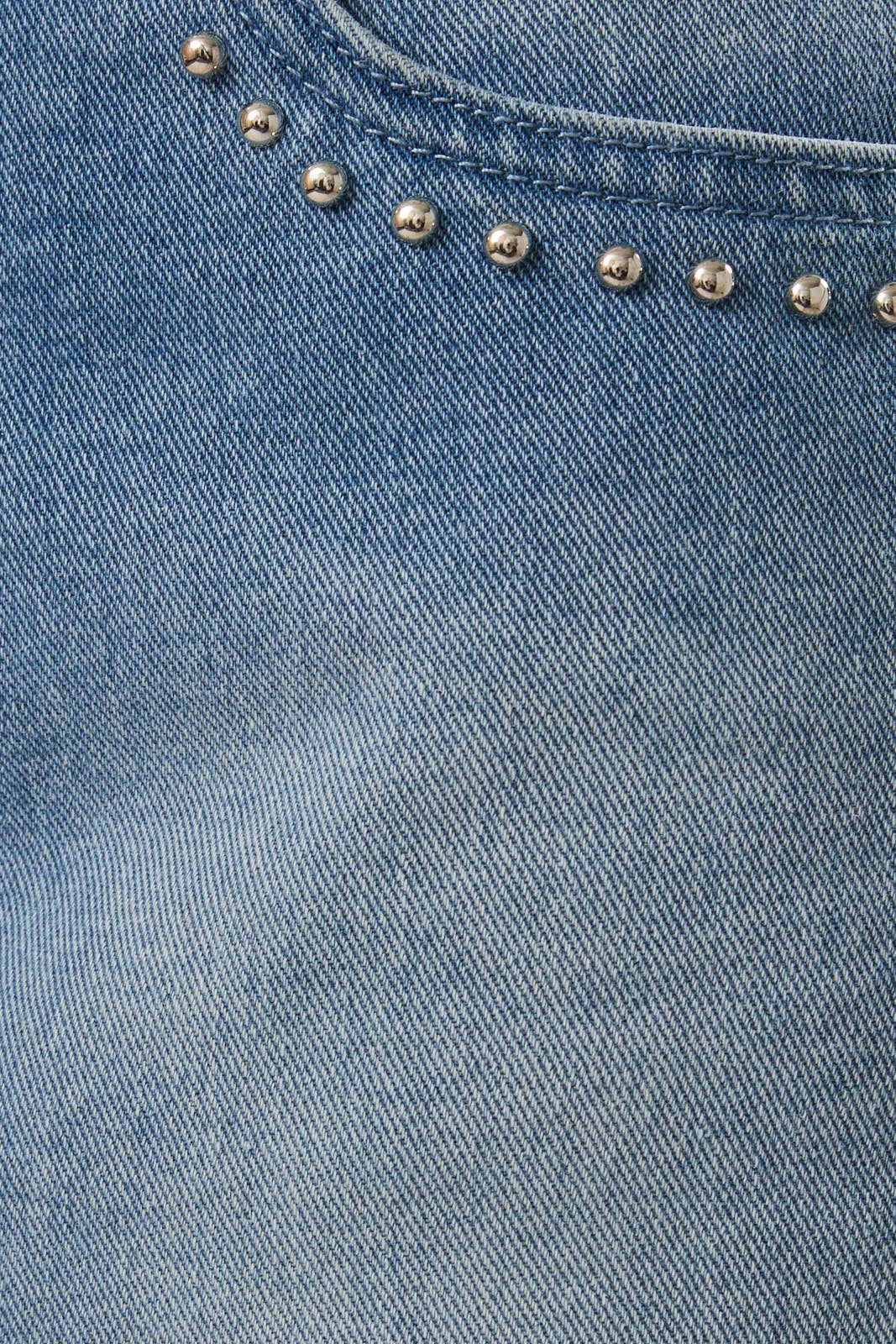 Meg Studded Denim Skort