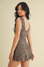 Stacie Leopard Wrap Dress