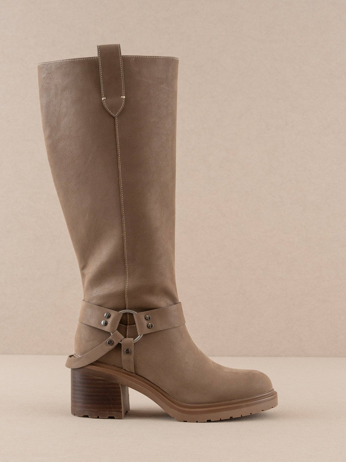 The Leanne Moto Knee High Boot