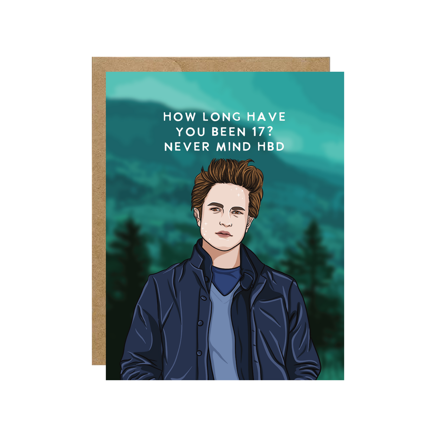 Twilight Birthday Card | Edward