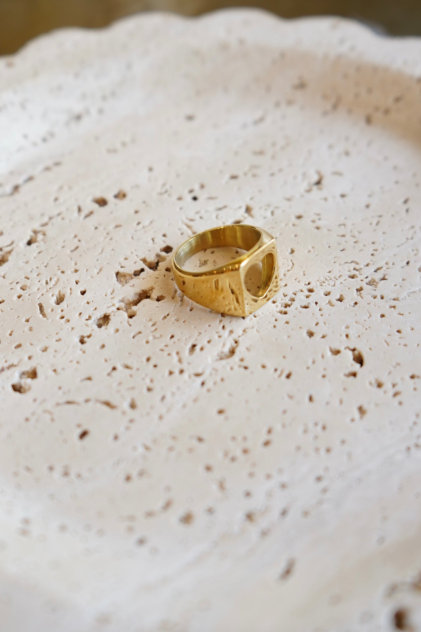 Open Heart Ring | Waterproof Jewelry