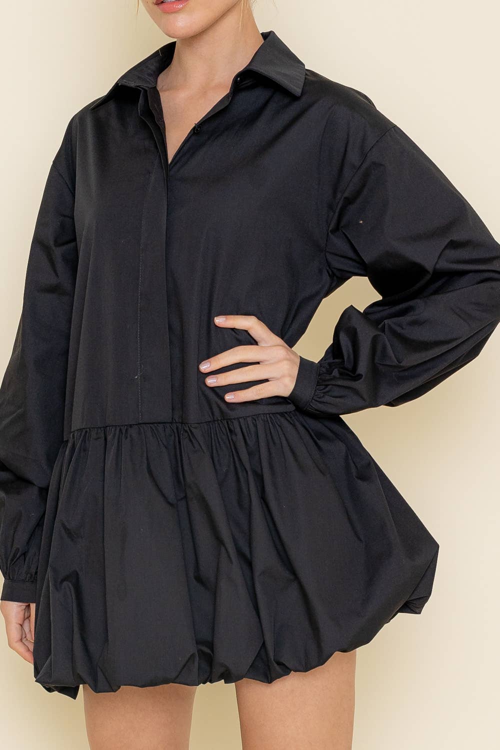 Fiona Bubble Shirt Dress