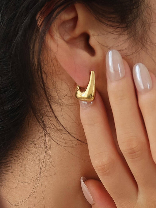 Cadance Hoop Earrings | Waterproof Jewelry