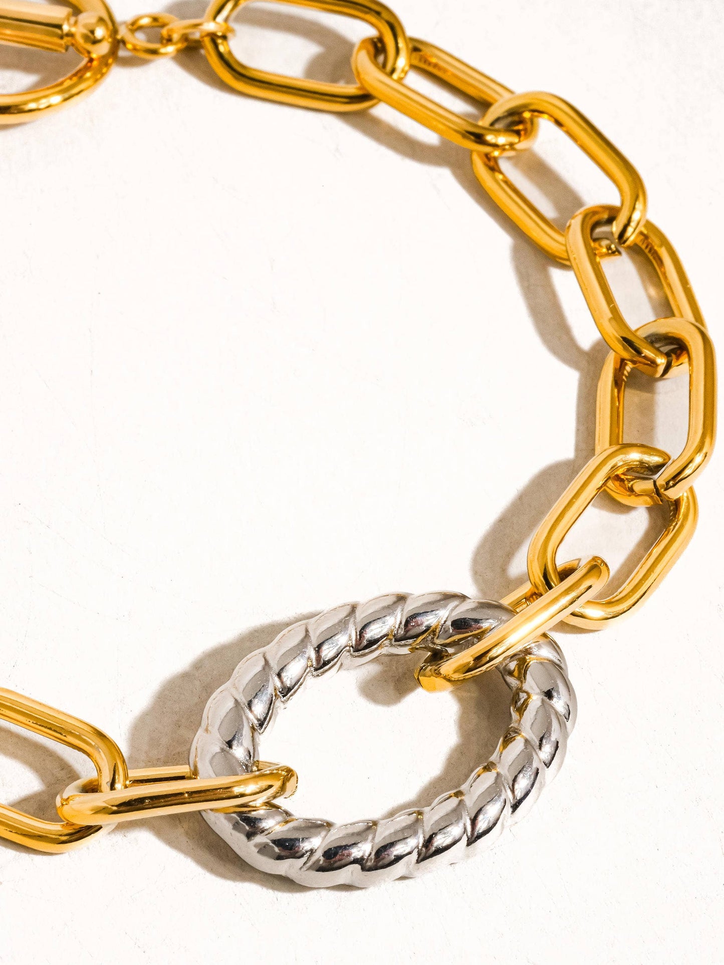 Henriette Mixed Metal Bracelet | Waterproof Jewelry