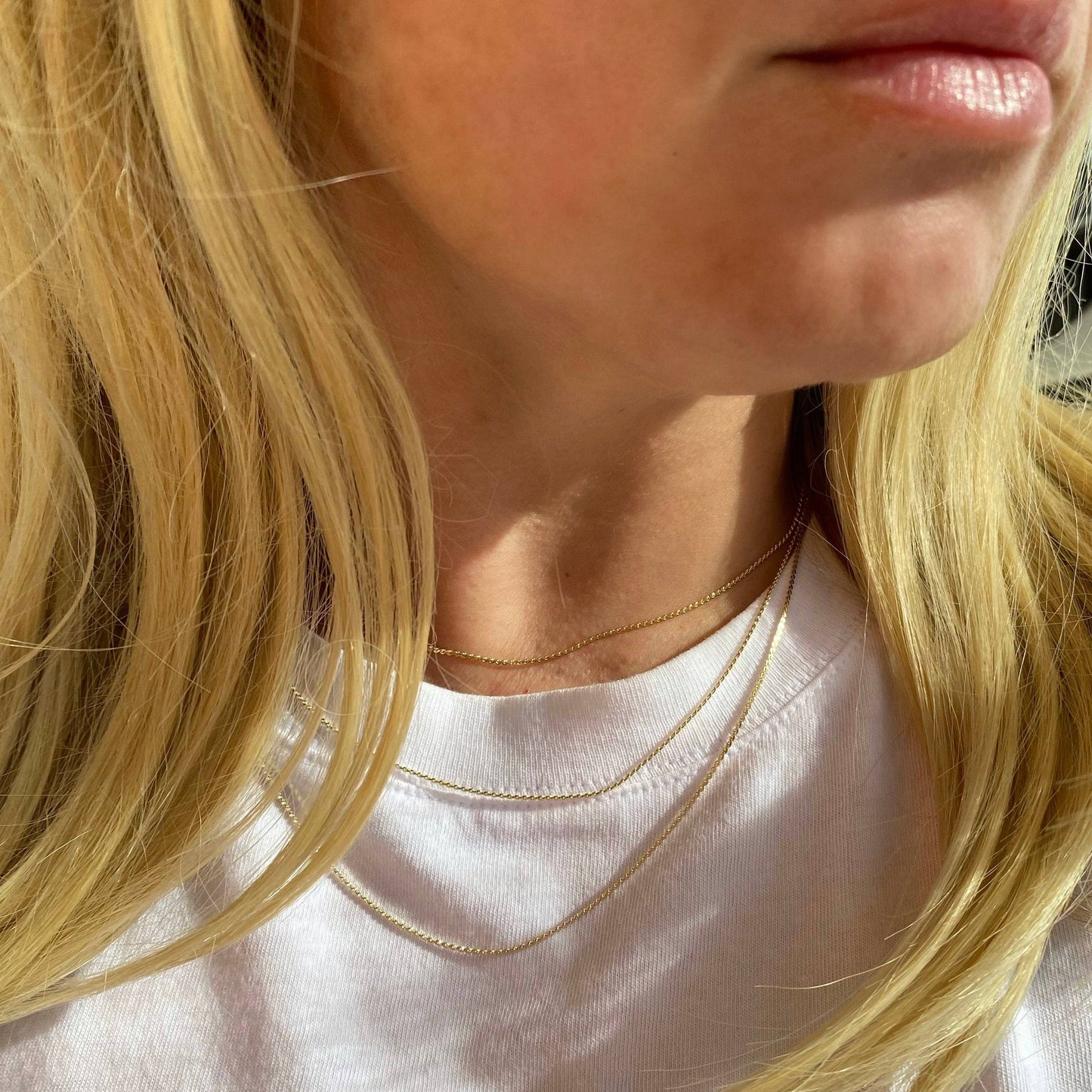 Mia Dainty Chain Necklace | Waterproof Jewelry