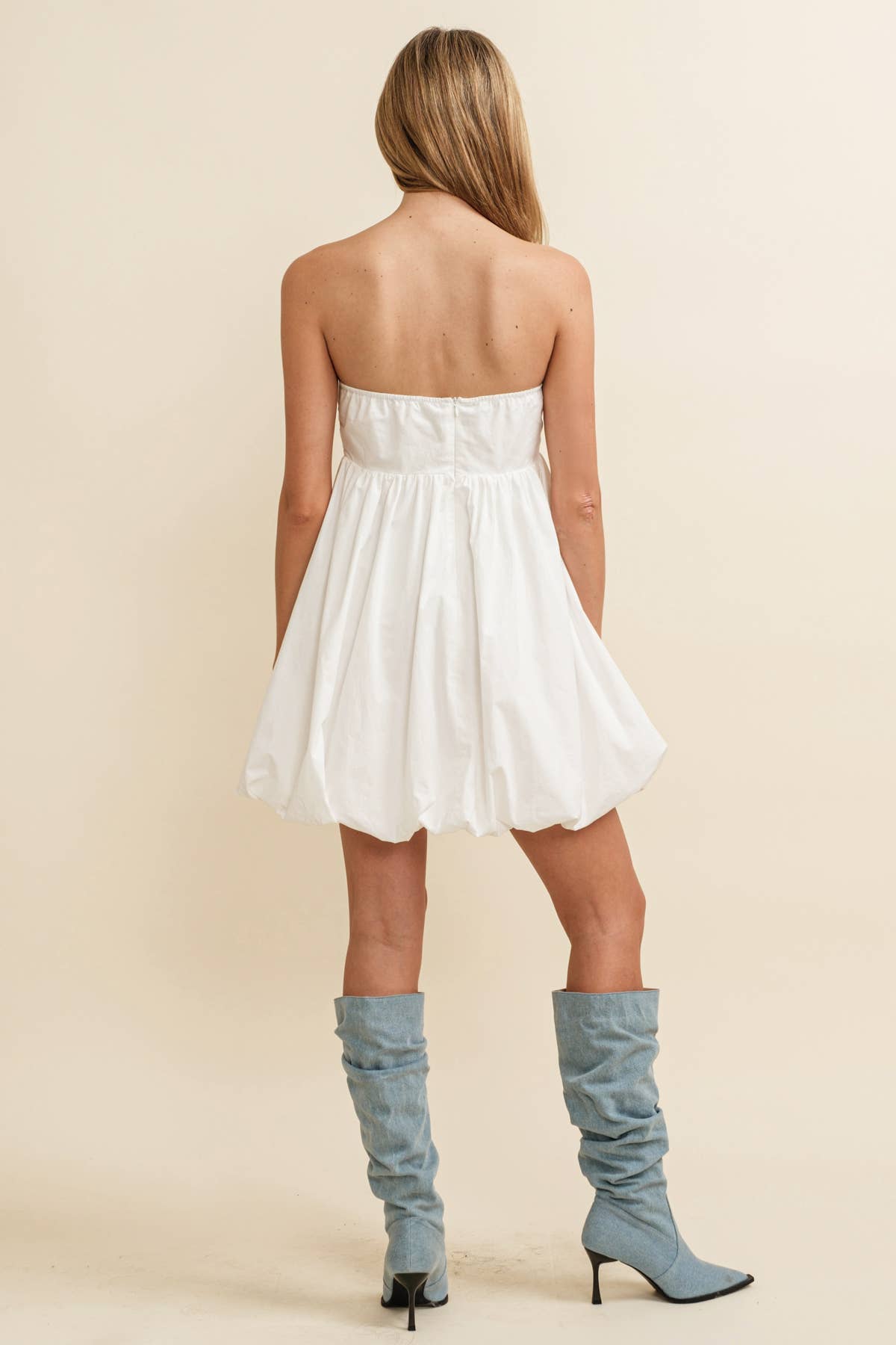 Hali Bubble Mini Dress