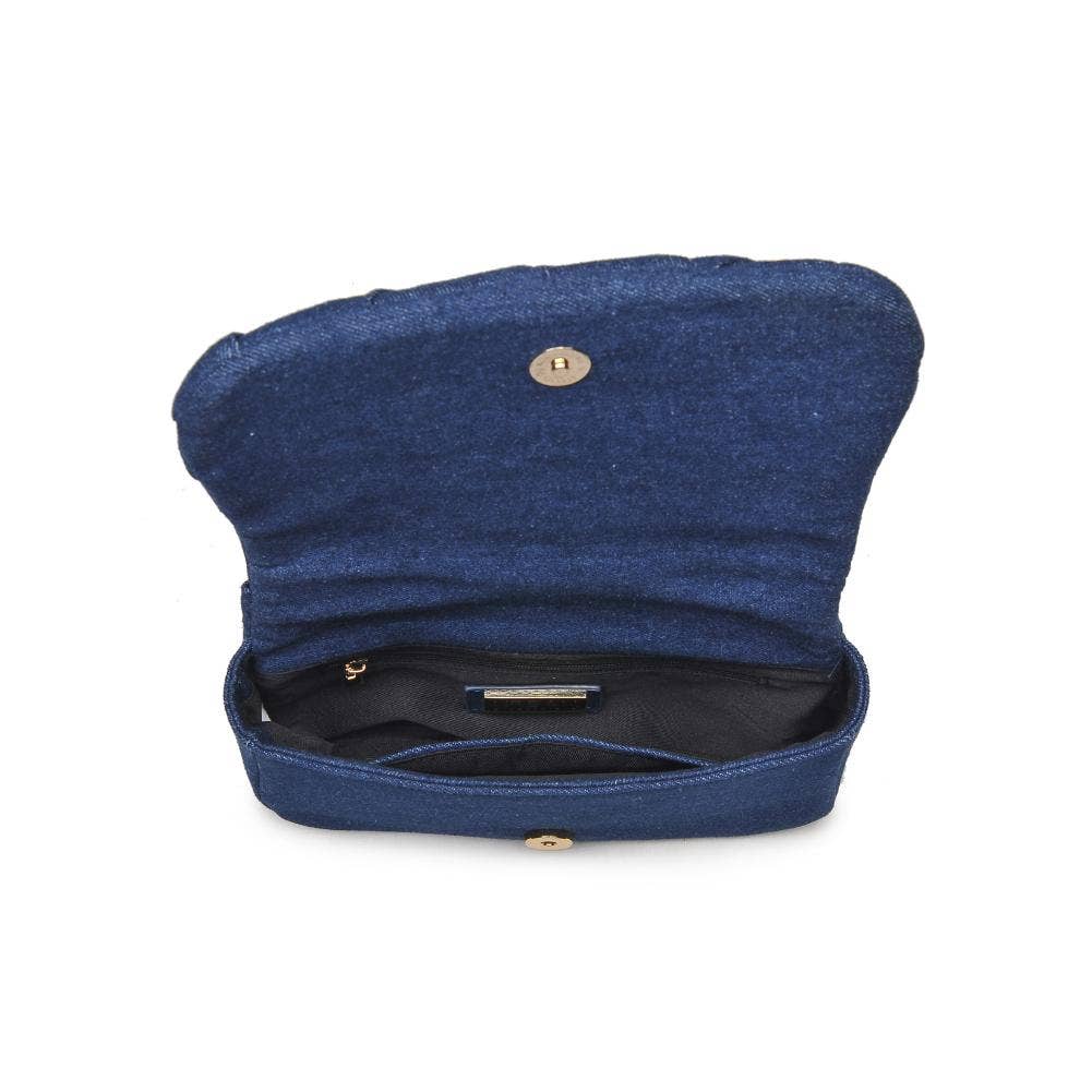 Giselle Denim Woven Crossbody