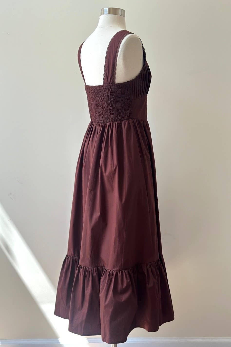 Georgia Lace Trim Midi Dress