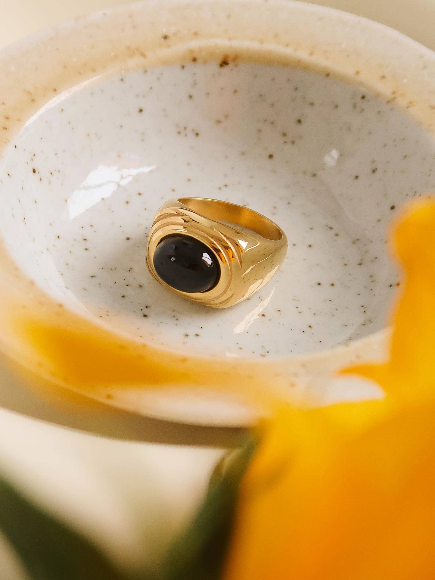 Palmer Agate Ring | Waterproof Jewelry