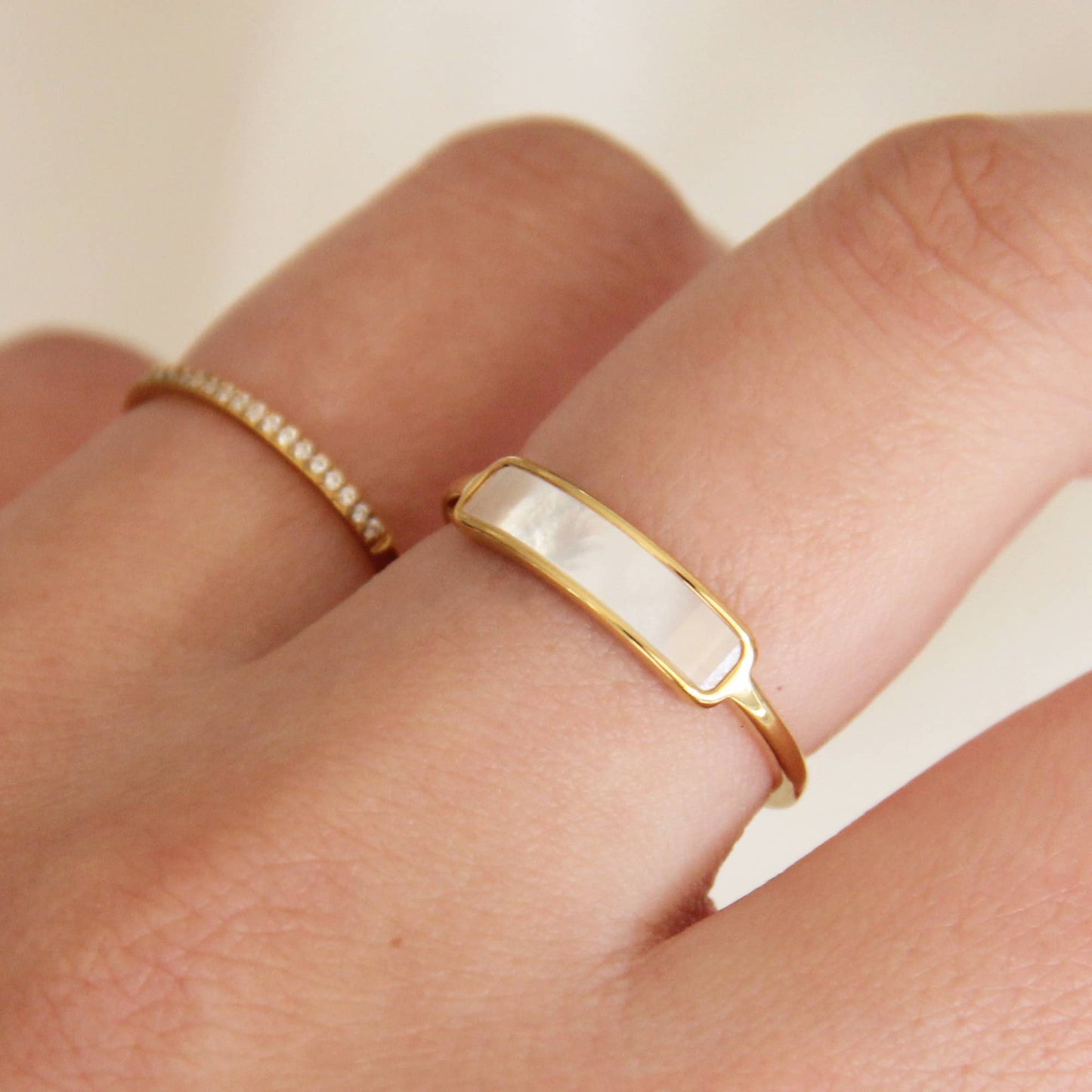 Pearl Ring | Waterproof Jewelry