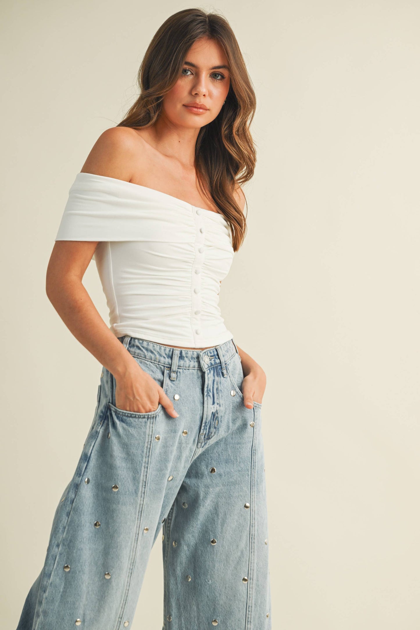 Roxy Off Shoulder Top