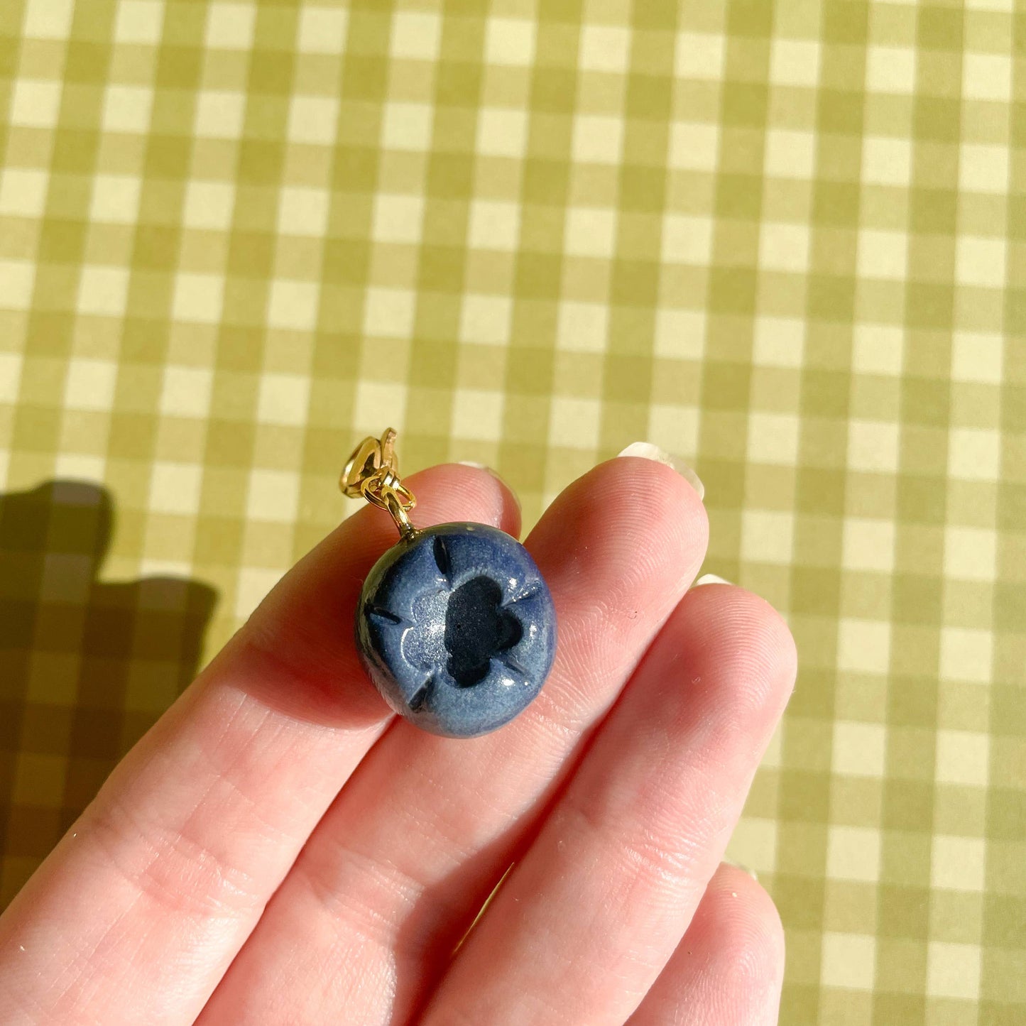 Blueberry Bag Charm