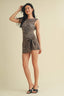 Stacie Leopard Wrap Dress