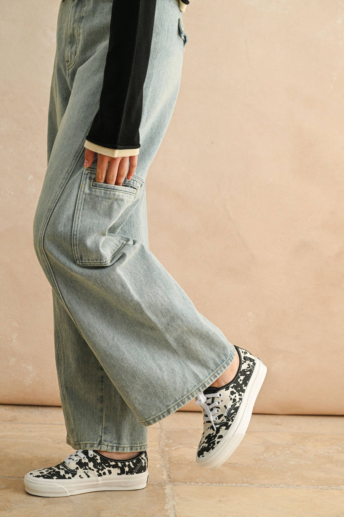 Connie Denim Utility Pants