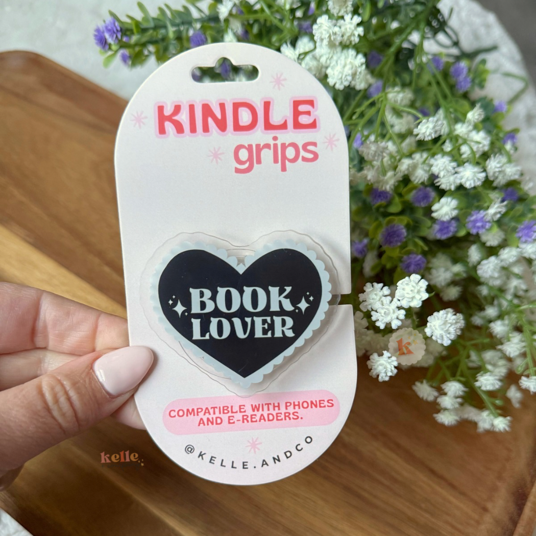 Book Lover Kindle Grip