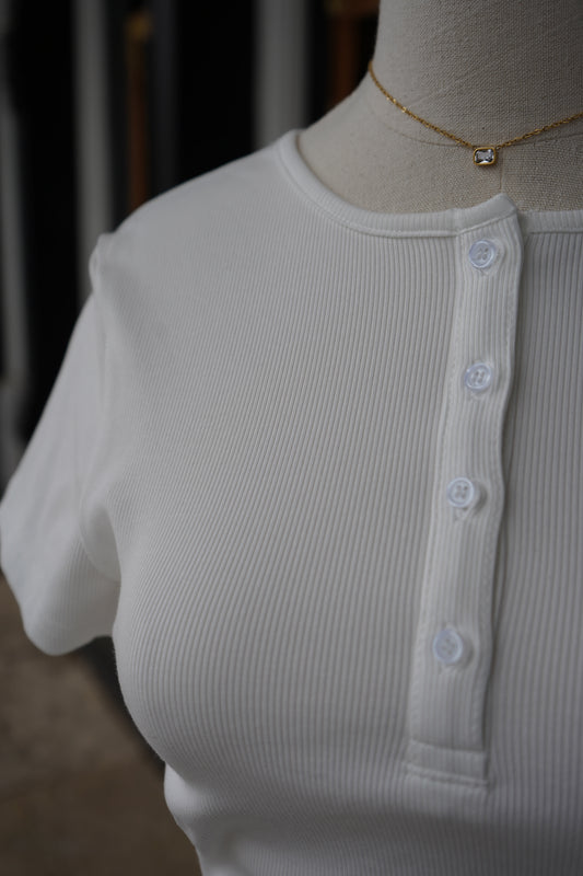 Lila Henley Short Sleeve