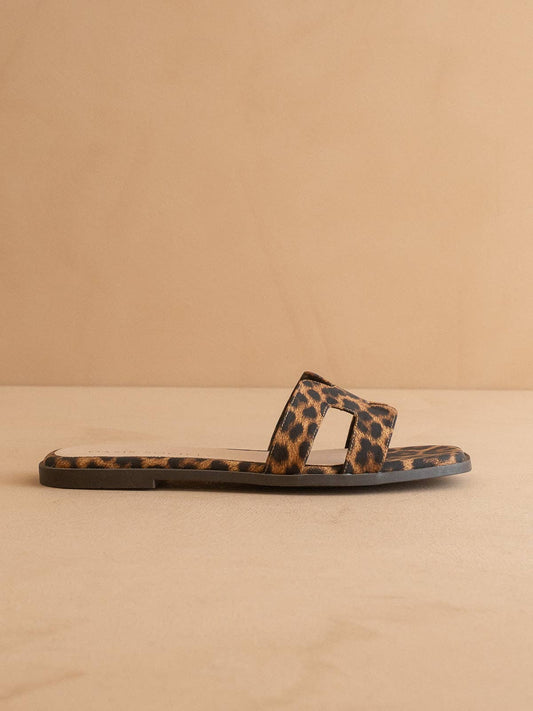 The Everlee | Leopard H-Strap Sandal