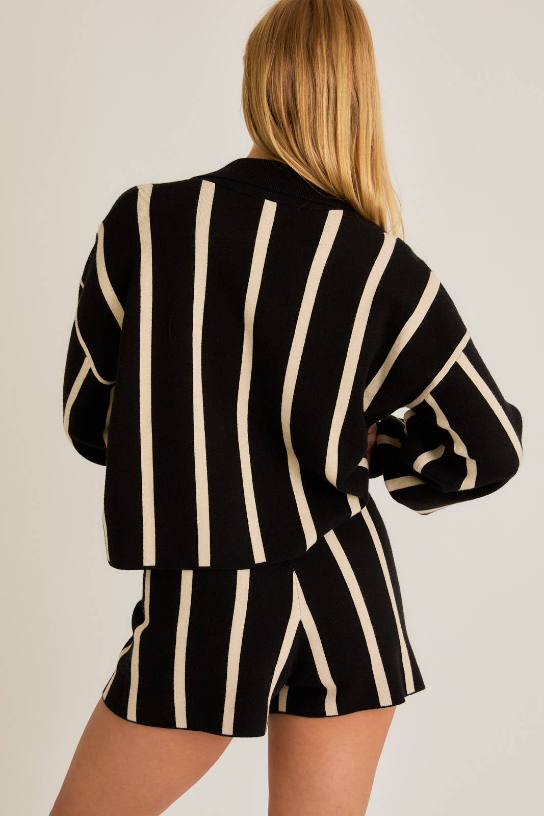 Rae Stripe Knit Pullover