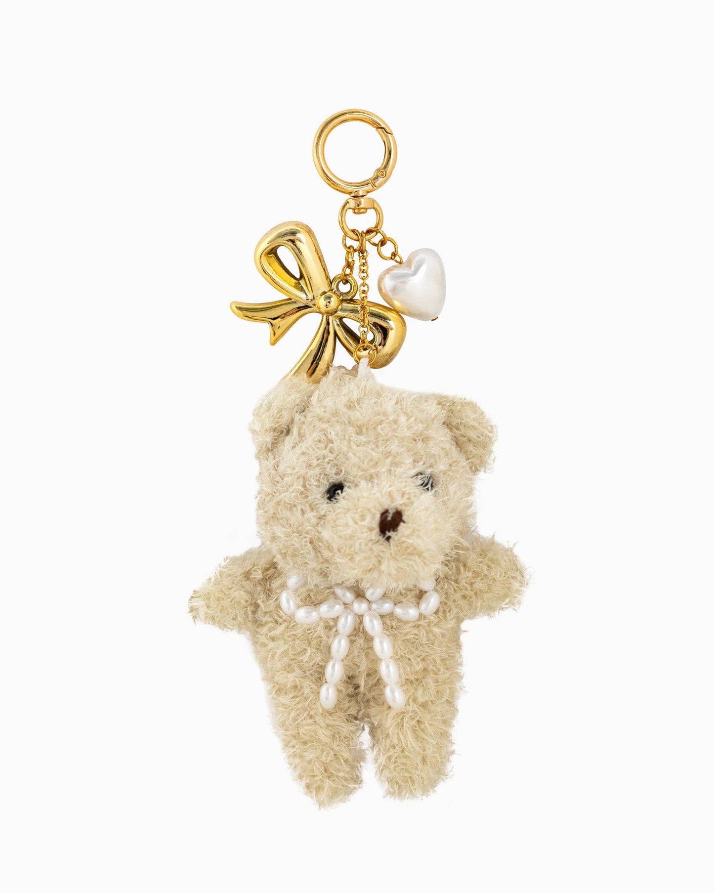 Beary Cute Plush Teddy Bear Bag Charm