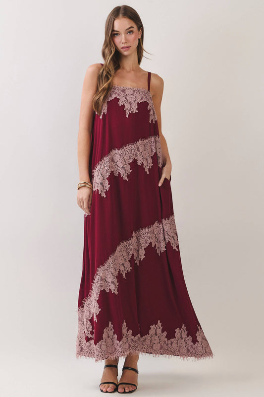 Emmy Lace Maxi Dress
