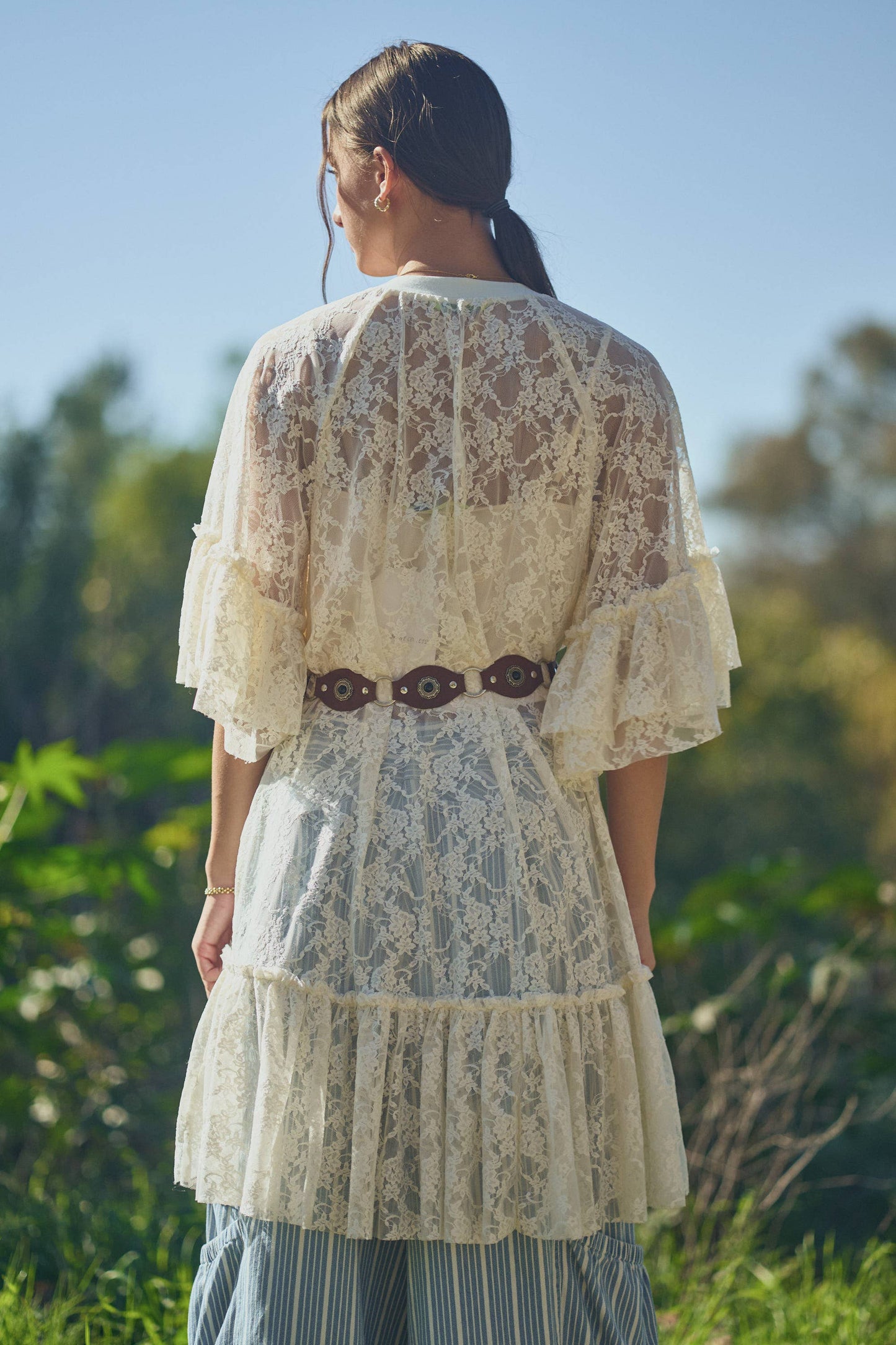 Gabbi Lace Tunic Top