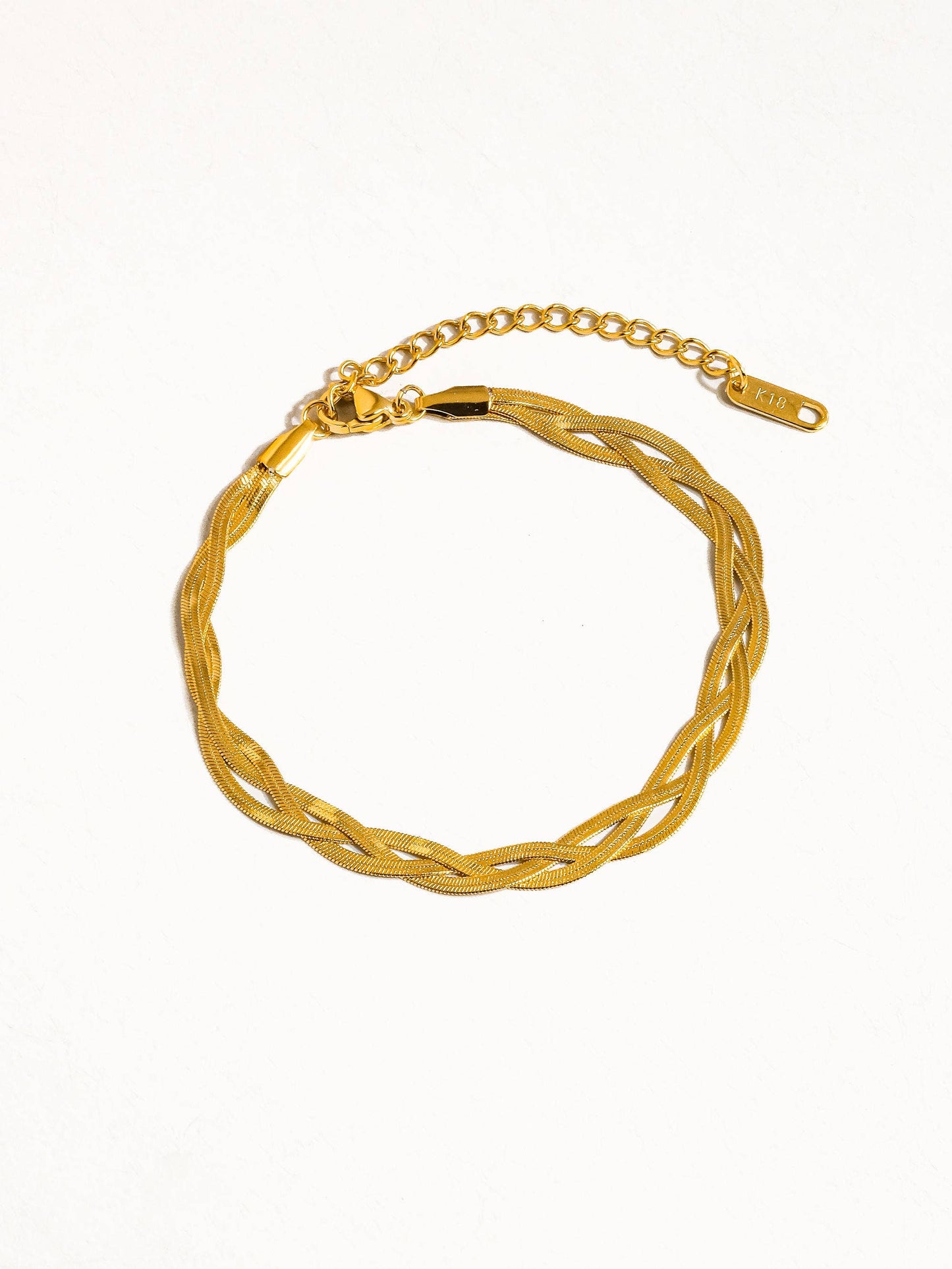 Yvet Braided Snake Chain Bracelet | Waterproof Jewelry