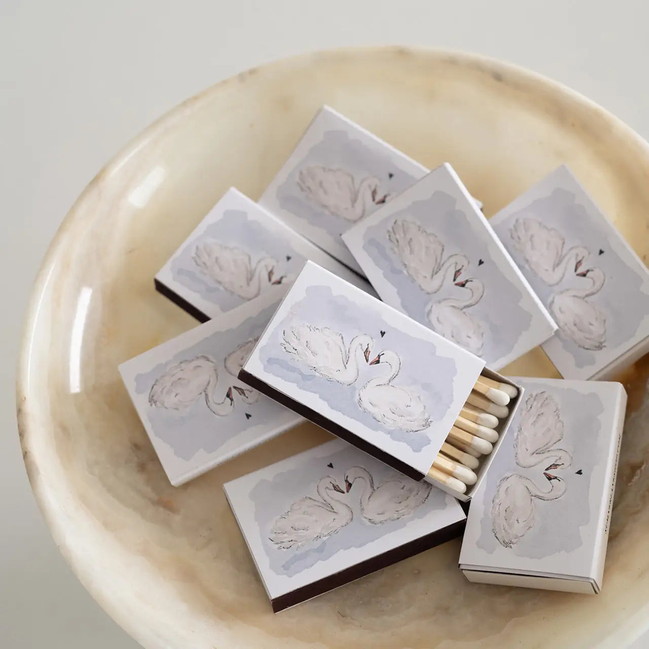 Swan Matchbox