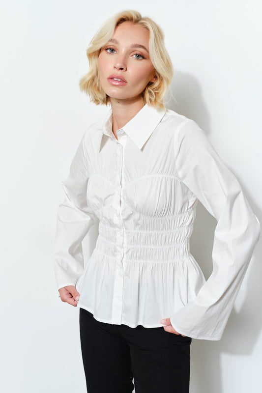 Jolie Button Up Corset