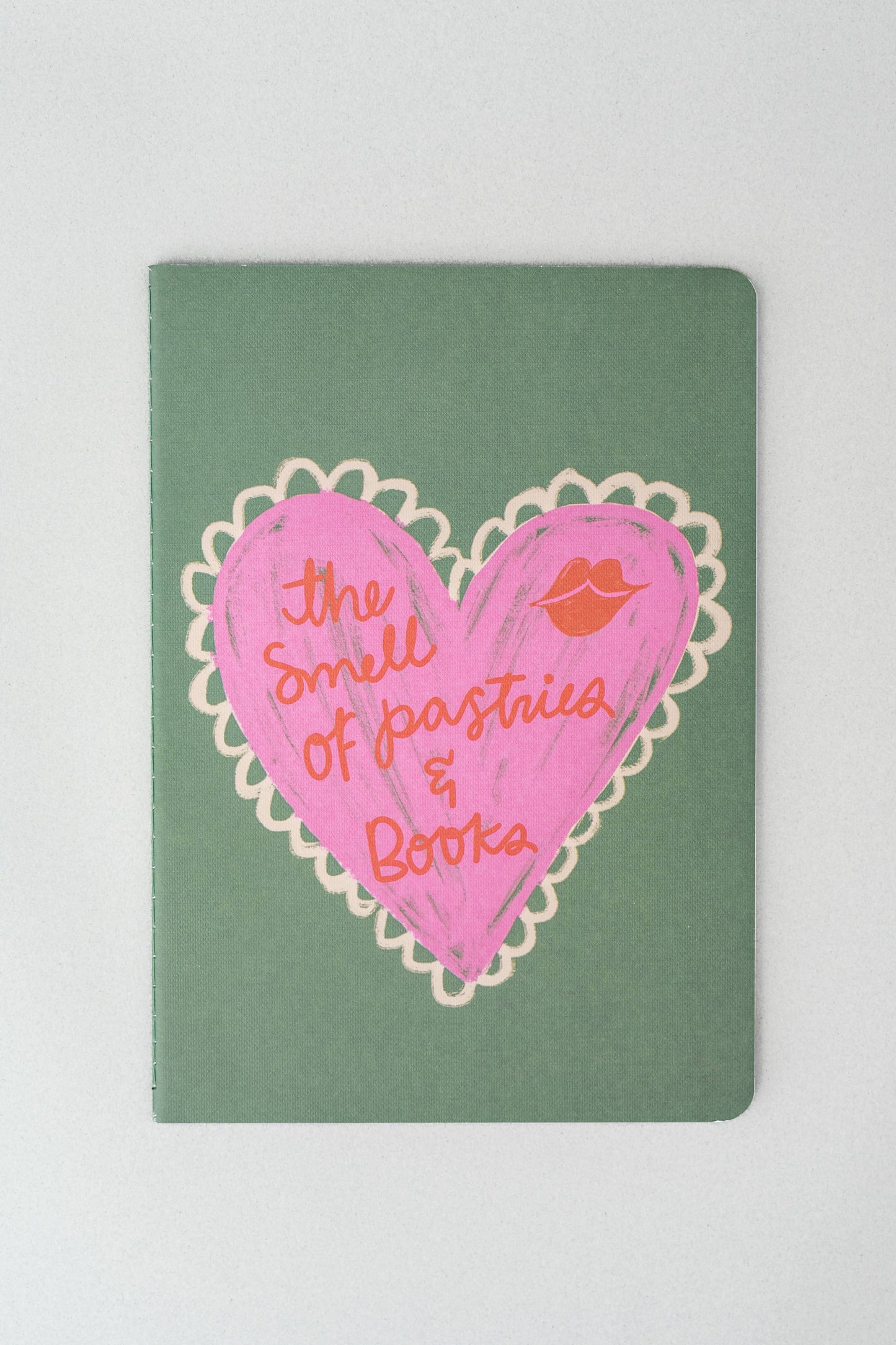 Pastries and Books Rough Draft Notebook Set