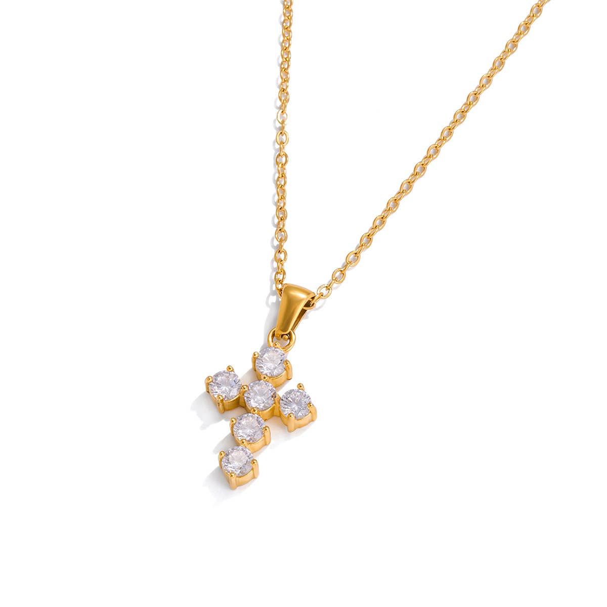 Faith Cross Necklace | Waterproof Jewelry
