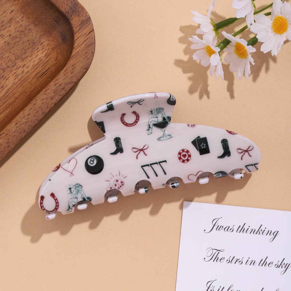 Lucky Girl Claw Clip