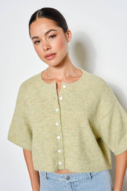 Peppa Short Sleeve Cardigan