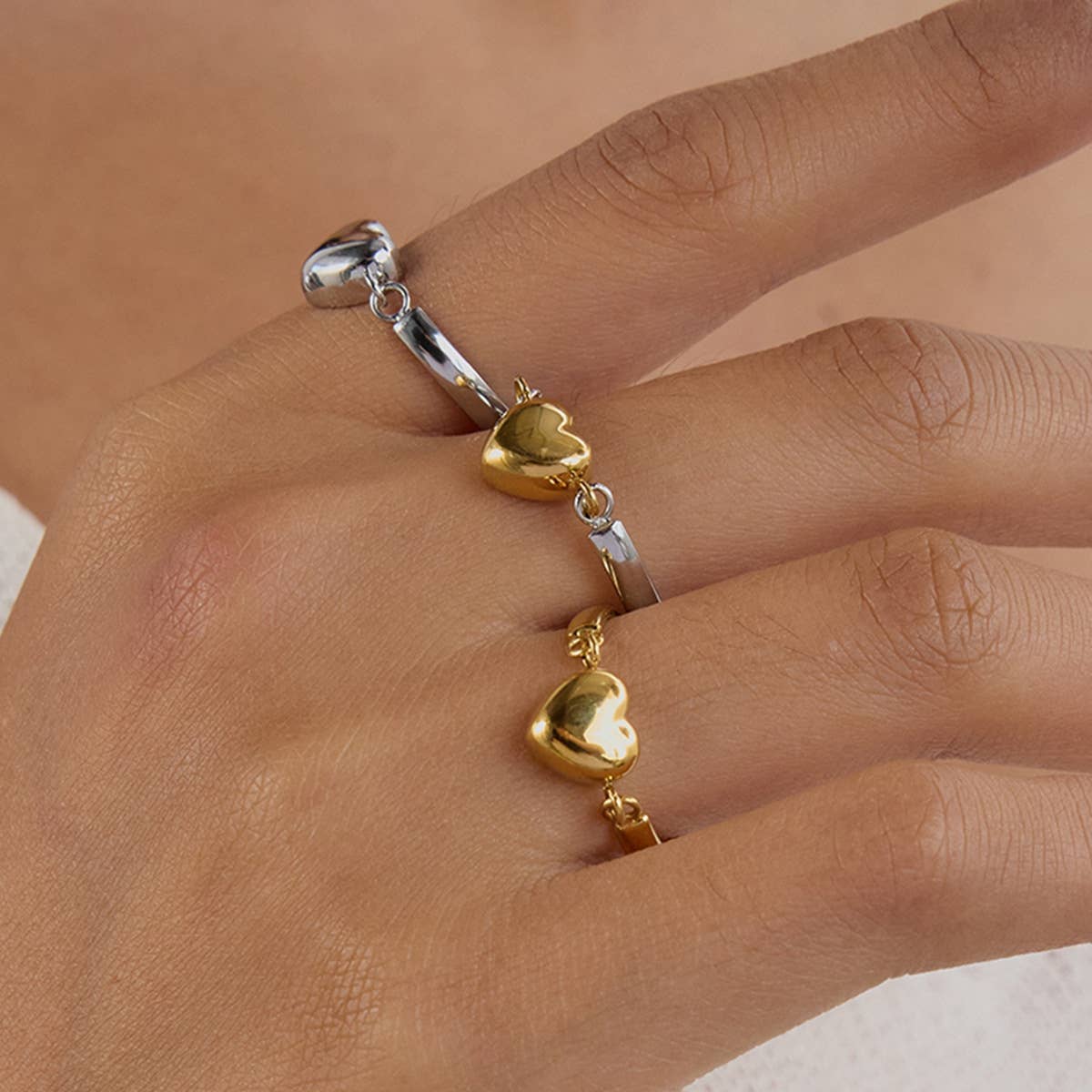 Amor Heart Ring | Waterproof Jewelry