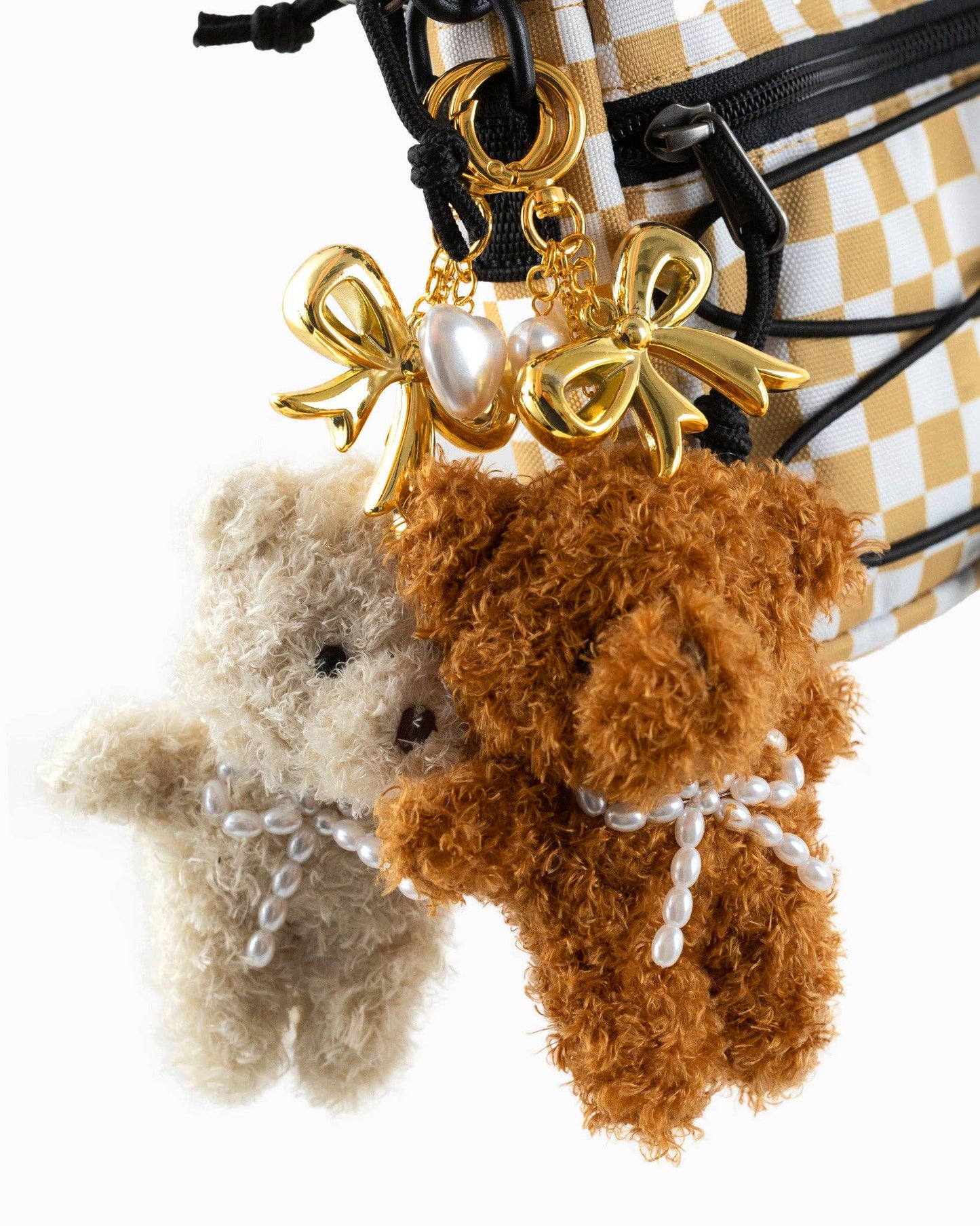 Beary Cute Plush Teddy Bear Bag Charm