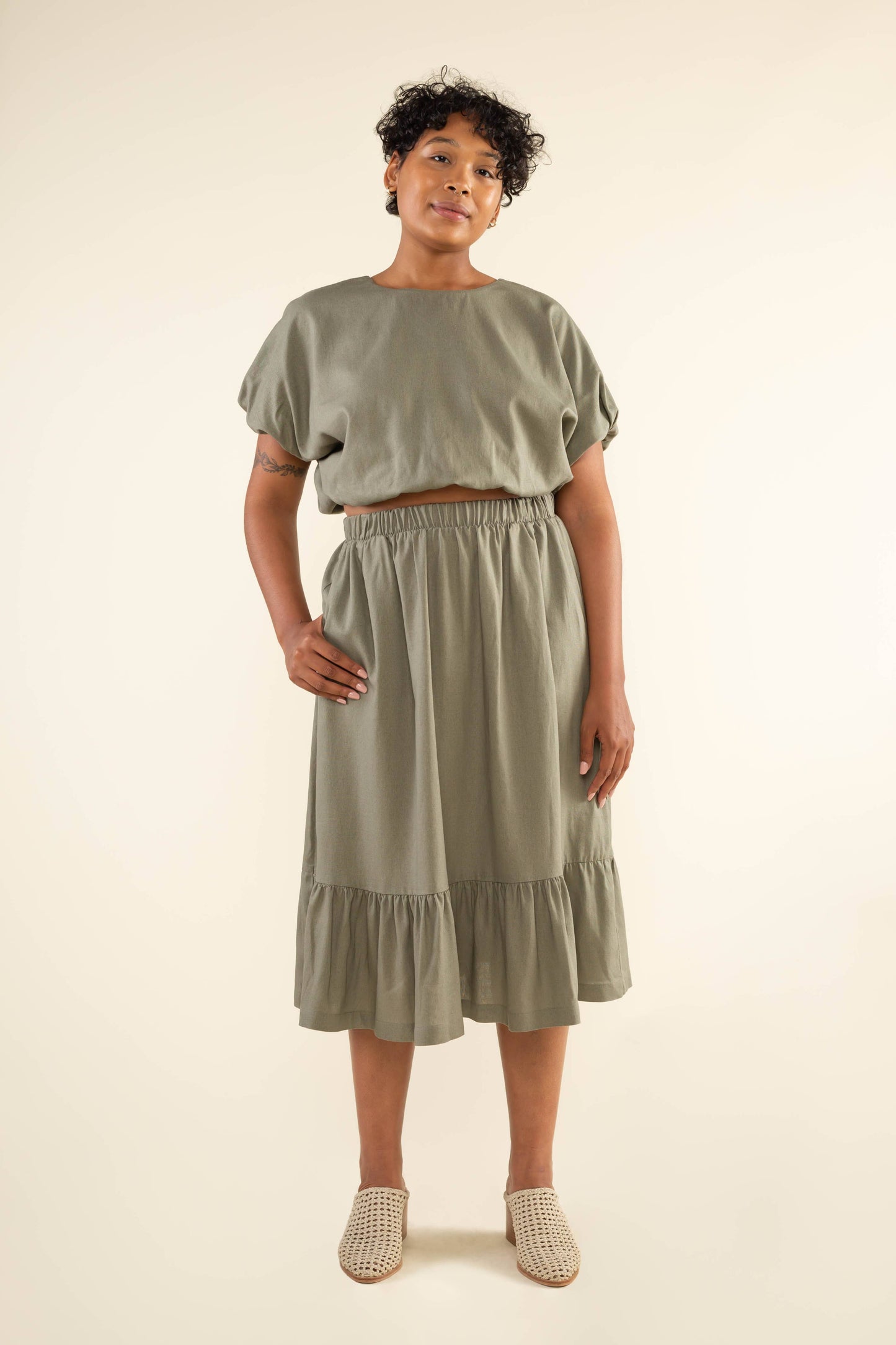 Cedar Flowy Skirt