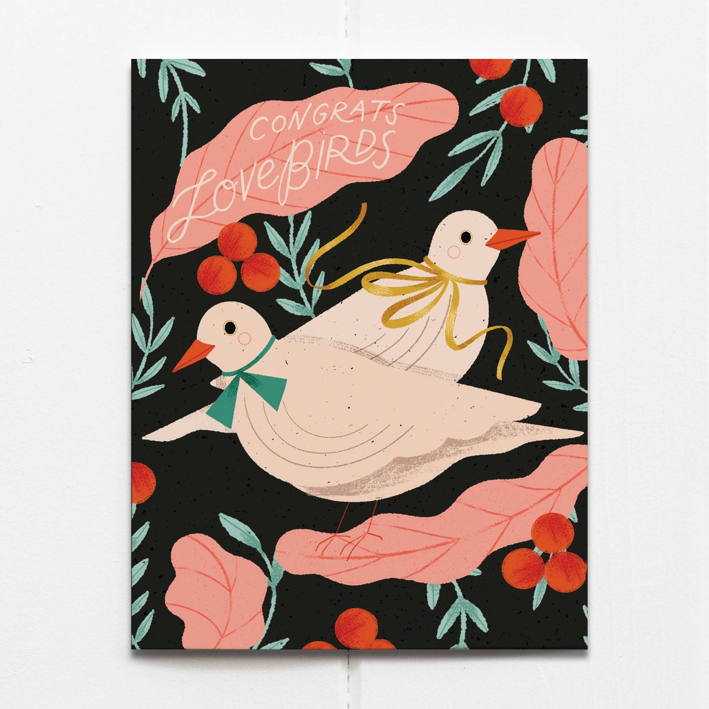 Congrats Love Birds | Wedding Card