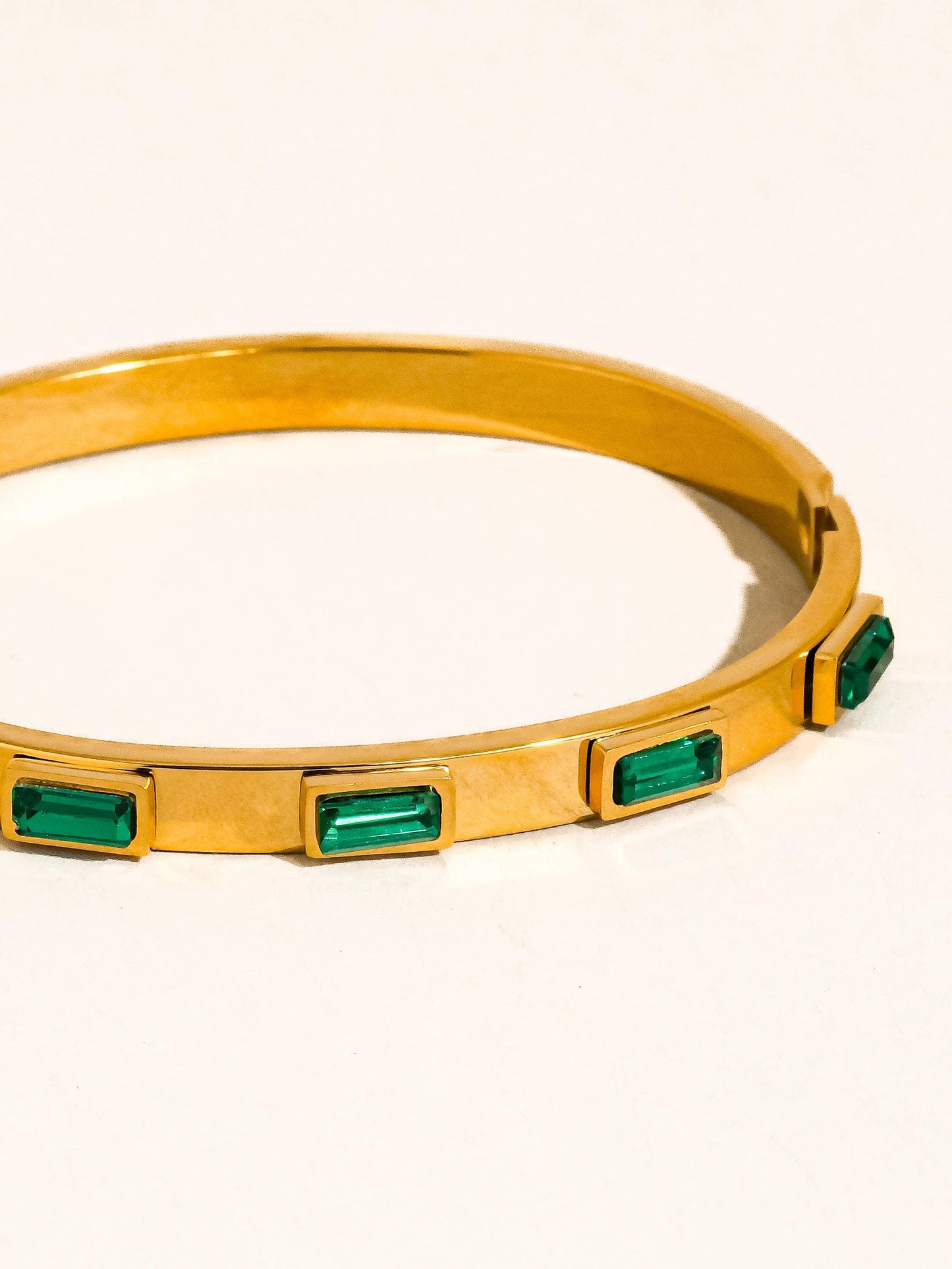 Tanith Baguette Bangle | Waterproof Jewelry