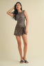 Stacie Leopard Wrap Dress