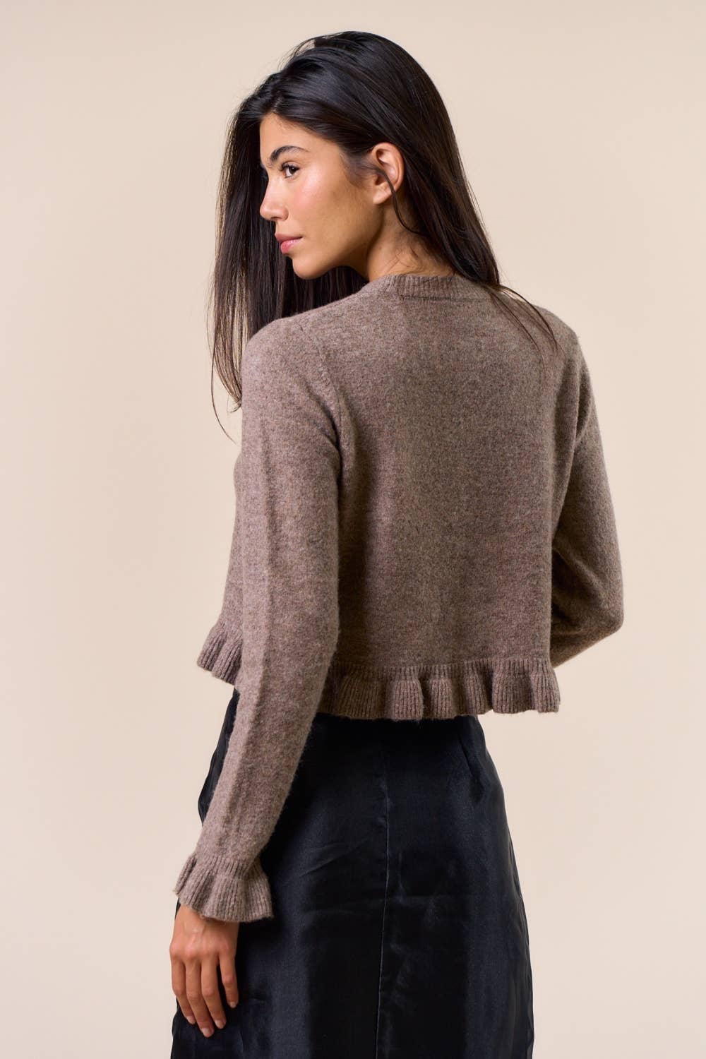 Goldie Ruffle Cardigan