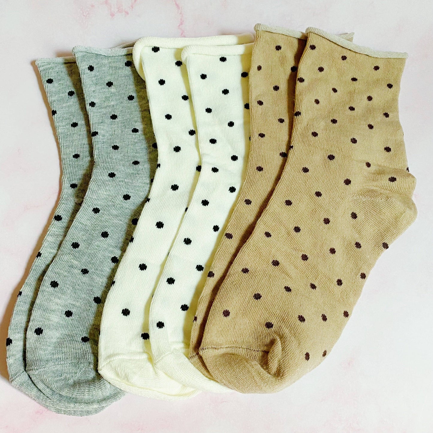 Precious Polka Dot Socks | Set of 3